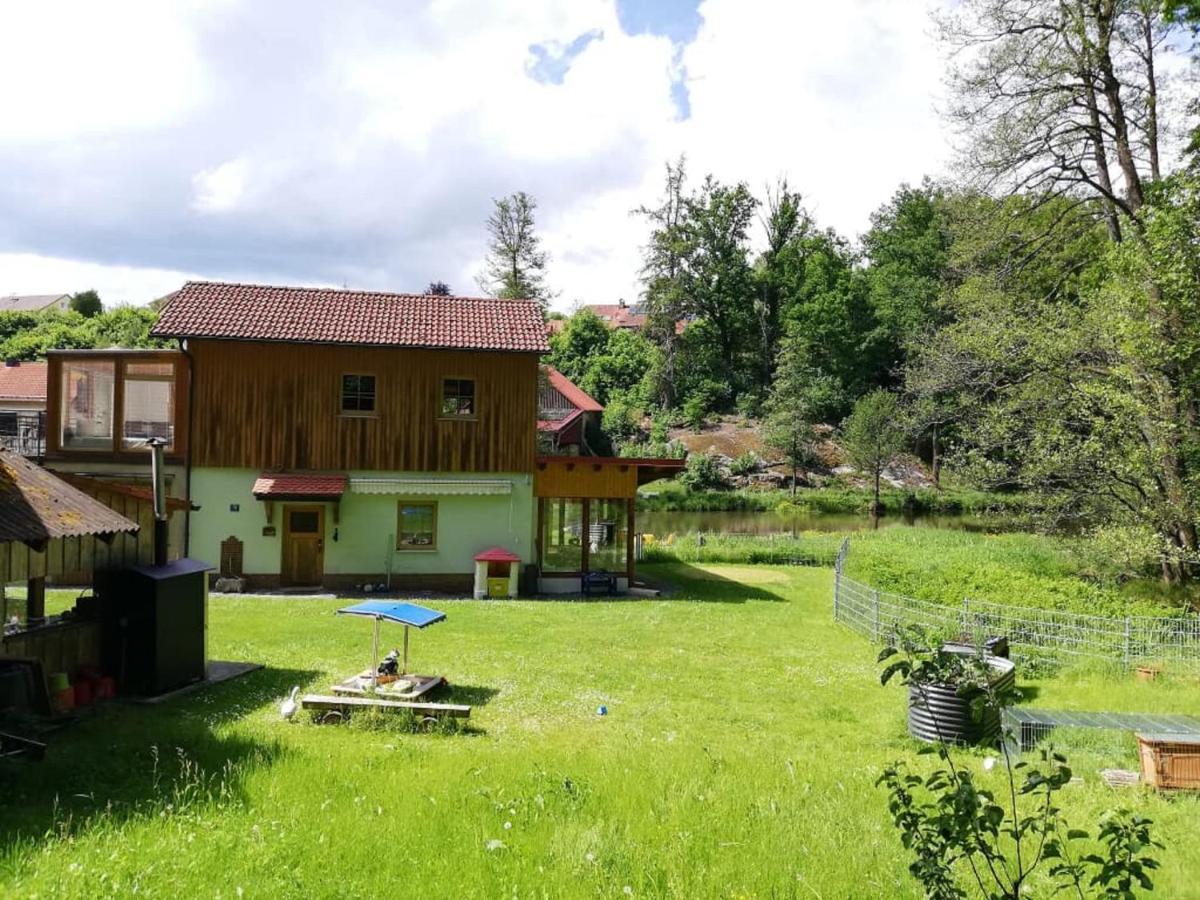 Ferienwohnung Und Sommerhaus Unter Der Burg Falkenberg  Luaran gambar