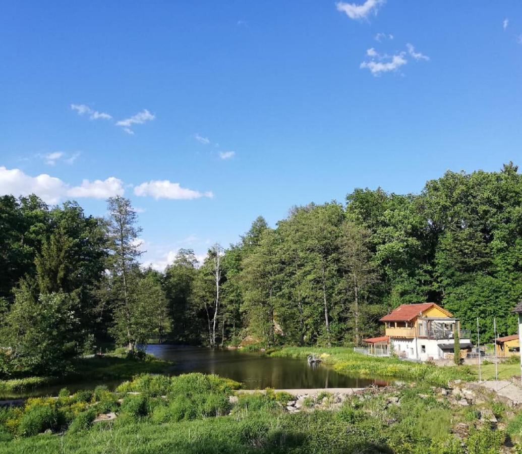 Ferienwohnung Und Sommerhaus Unter Der Burg Falkenberg  Luaran gambar